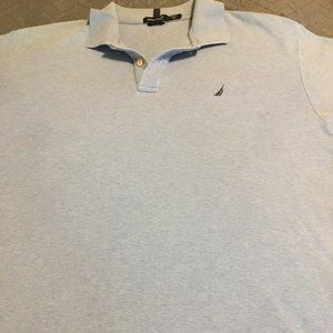 blue Nautica Polo Shirt